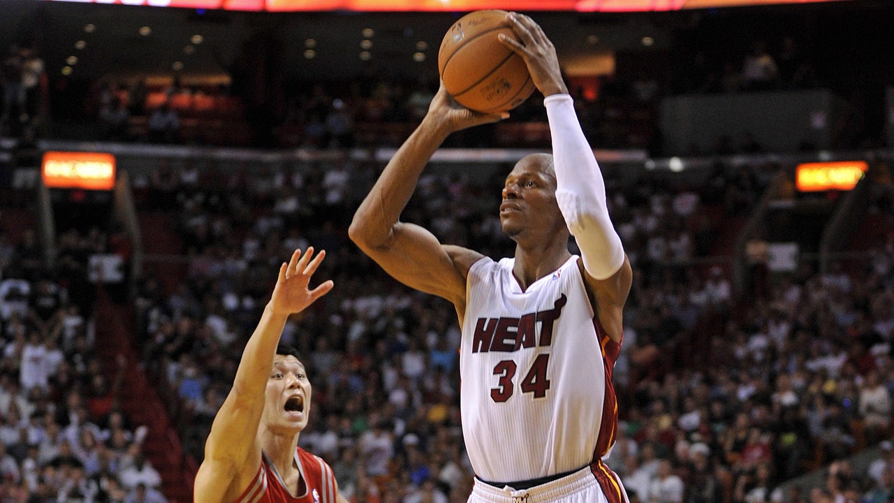 Ray Allen stays on target to help Heat end skid